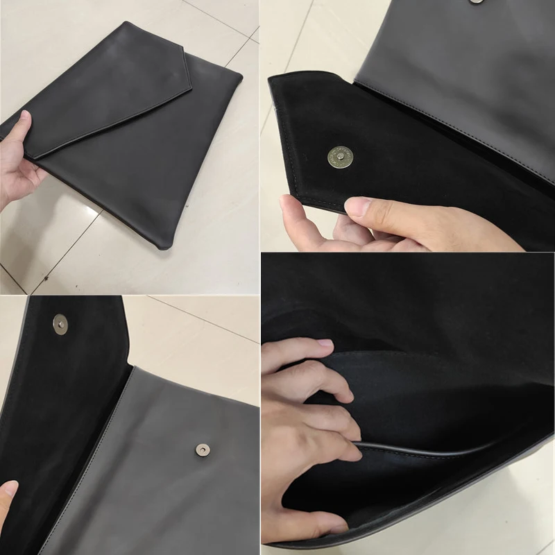 High Quality New Men PU Leather Clutch Bag Case Pocket Coin Purse Male Card Holder Pack Vintage Envelope Wallet