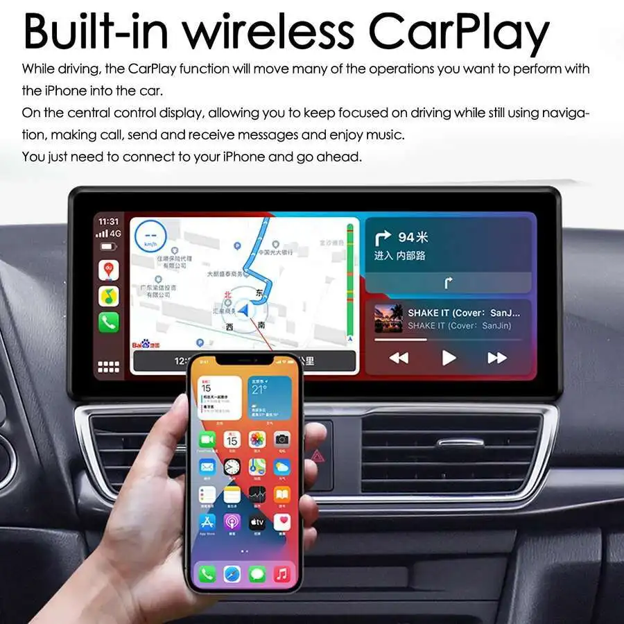 8G 128G untuk Mazda 3 Axela Sedan BM 2013 - 2018 2019 mobil Radio Android 14 HU 8-Core Stereo DSP CarPlay NO 2din radio