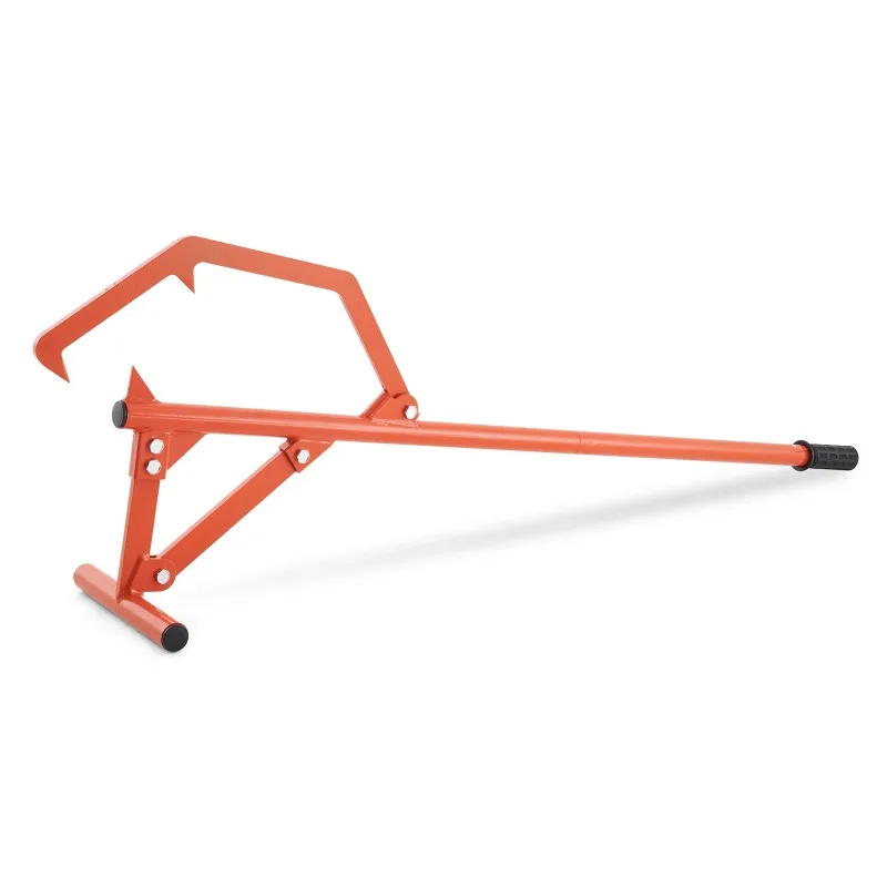

Timberjack 46.5 in Heavy Duty Steel Log Roller with Adjustable Cant Hook Logging Tools for Logs Ups to 25" Dia Logs