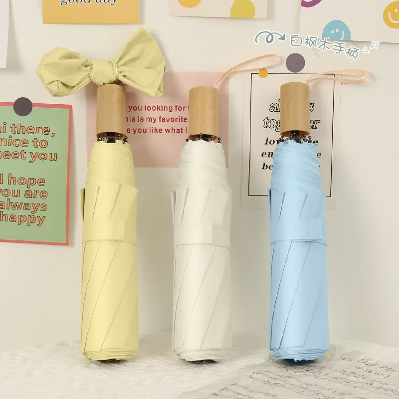 Ice Cream Color Series~Sun Umbrella Sun Protection, UV Protection, Sun Rain Dual Use Women'