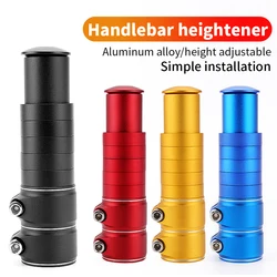Bicycle Fork Stem Extender Neck Extender Extension Bike Handlebar Height Adapter for BMX Mountain Bike Repair Accessories