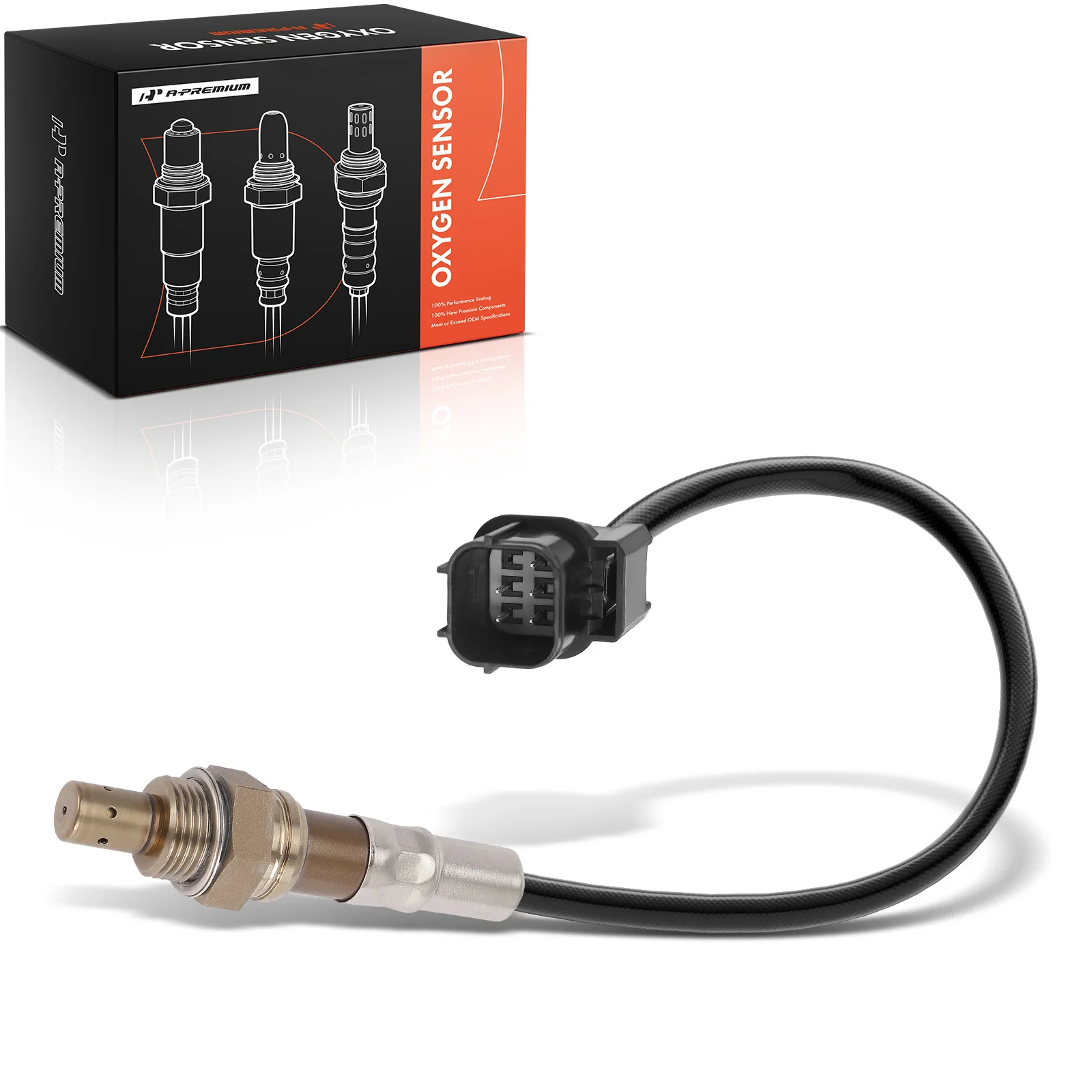 A-Premium Upstream Front or Rear O2 Oxygen Sensor for Honda Odyssey 2007-2010 Acura MDX 2007-2009 RL 2009-2010
