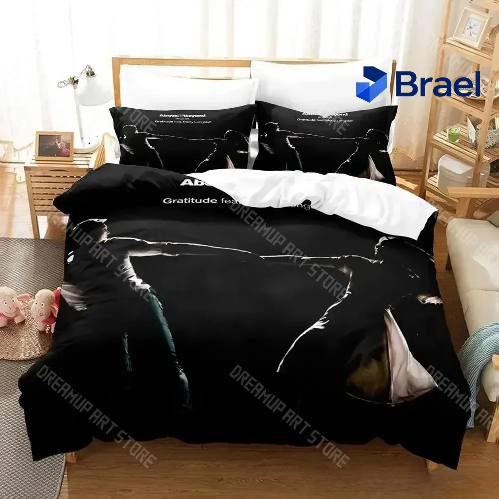 Exquisite 3d Print Above & Beyond Music Band Bedding Set Boys Girls Twin Queen Size Duvet Cover Pillowcase Bed Kids Adult Home T