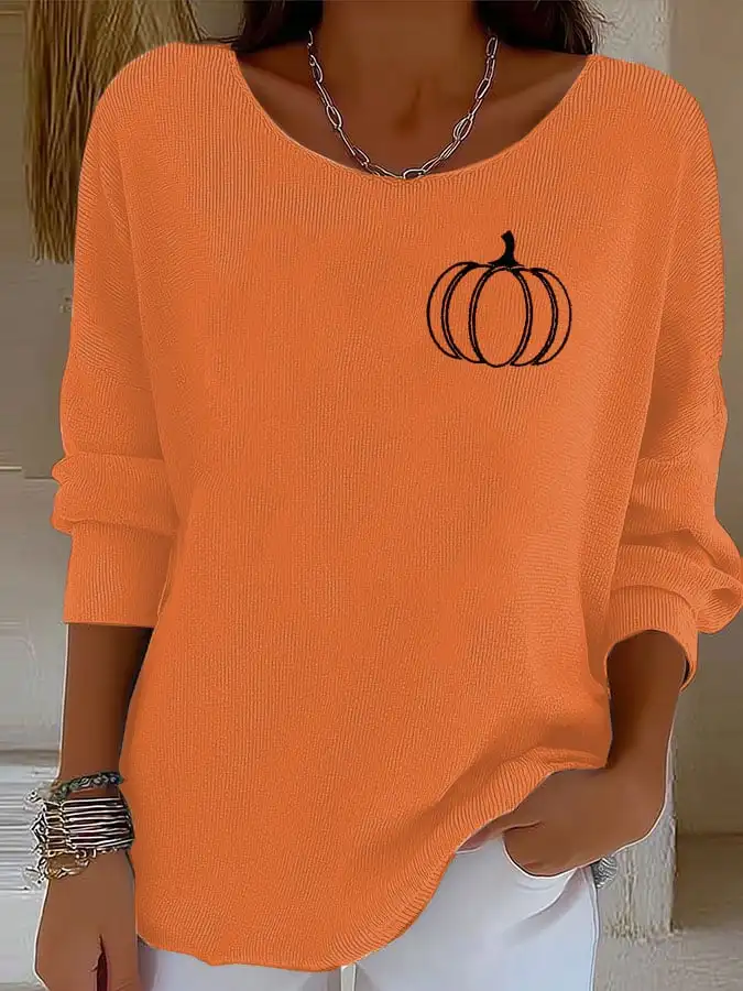 

Autumn Winter Knitted sweaters Halloween Vintage Fashion Lightweight Sweater Casual Streetwear jumpers for girls y2k Tops