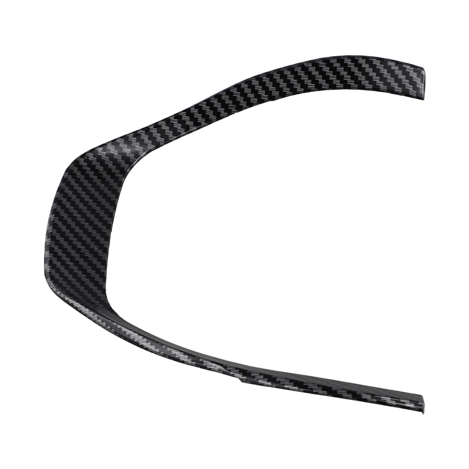 Carbon Fiber Black Look ABS Steering Wheel Trim Cover For BMW 1 3 Series F20 F30 F34 GT 12-16 Accessories For Vehicles