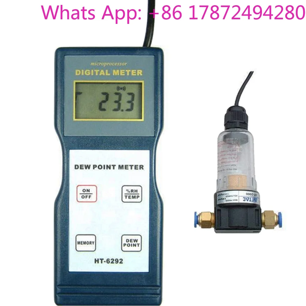 Digital Dew Point Meter HT-6292 Portable Humidity Meter with Temperature Measurement -10-60 Dew Point -20-40 Degree Centigrade
