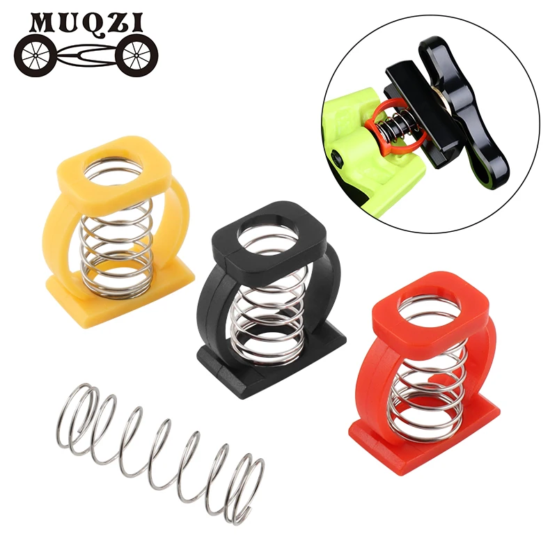 MUQZI Bike Hinge Clip Spring for Brompton Folding Bicycle Frame Easy Hinge C Clamp Buckle Sping Replacement Accessories