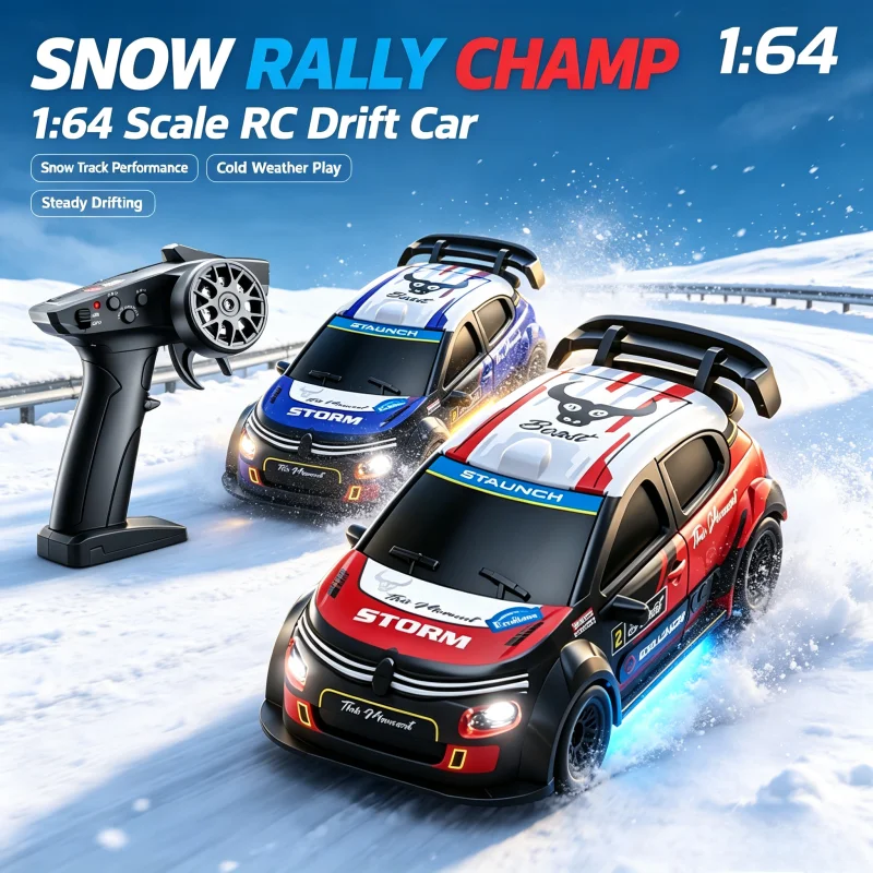 Rc Hobby Light - Mini 1:64 Scale RC Drift Car