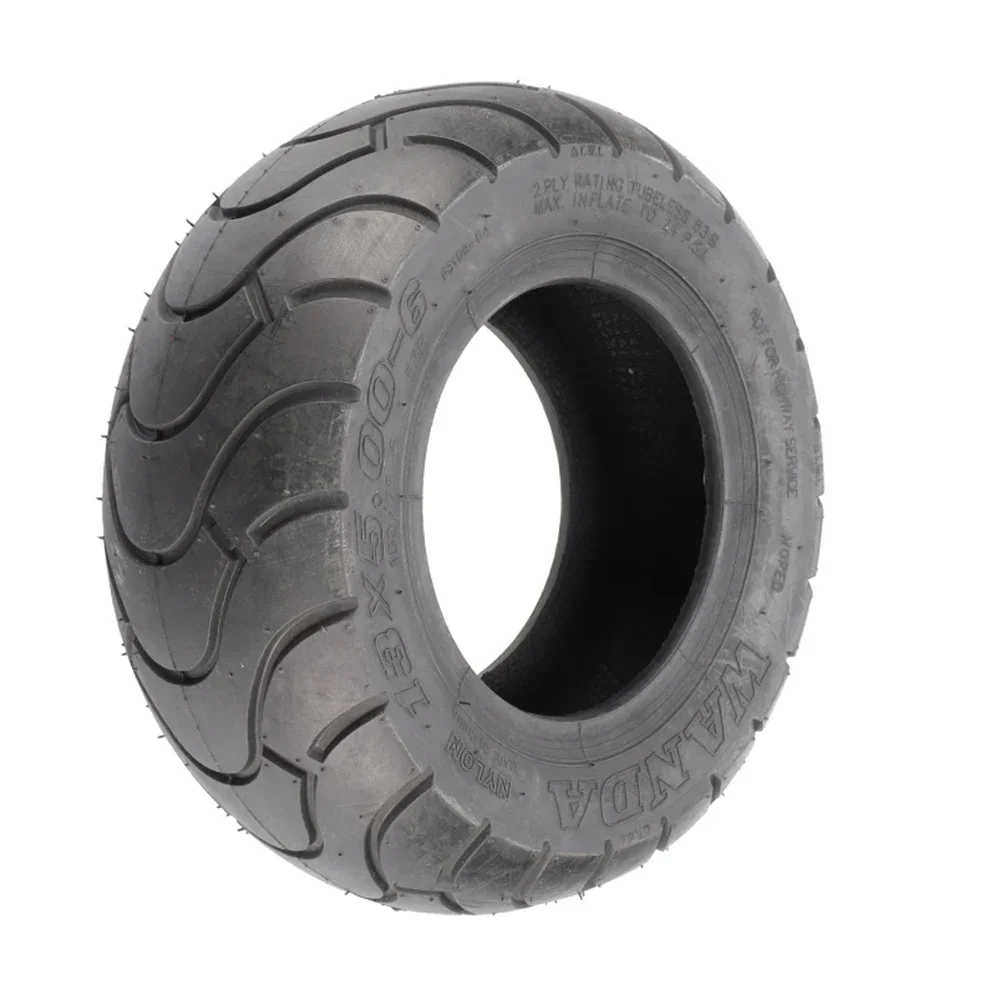 13X5.00-6 الإطارات 13 بوصة المطاط فقي الإطارات ل دراجة قابلة للطي سكوتر أربع عجلات على الطرق الوعرة مركبة حفرة جزازة 13*5.00-6