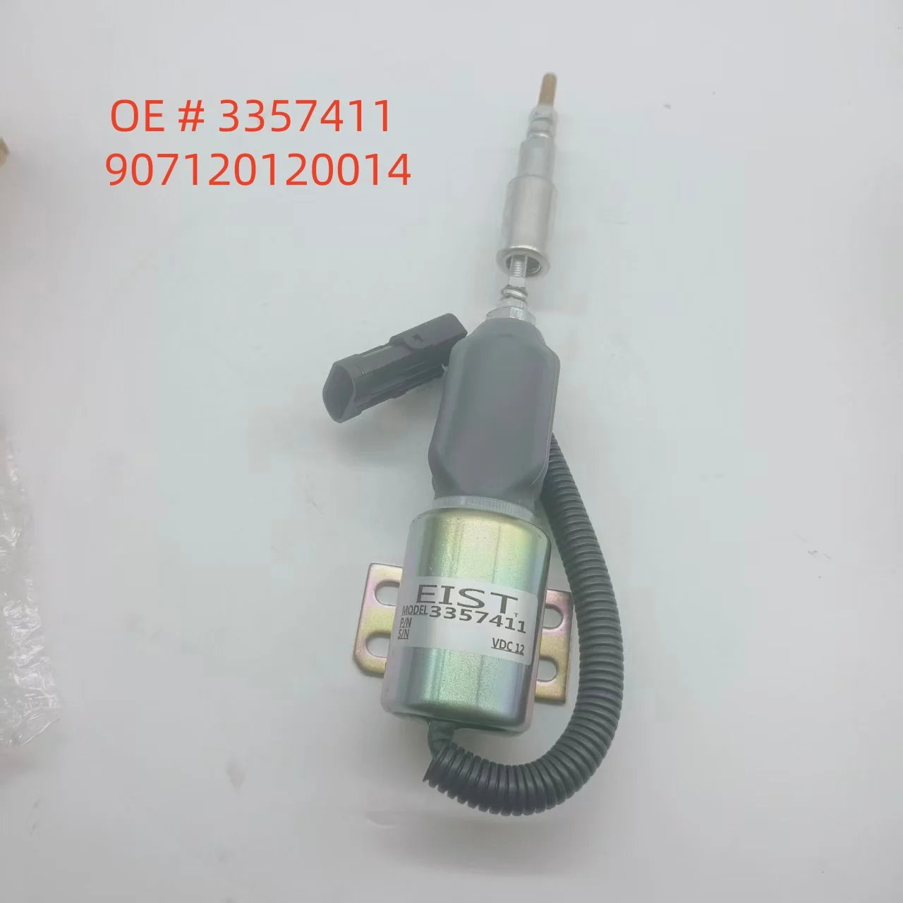 High Quality New 3357411 907120120014 Fuel Cut-off Solenoid Valve for Cummins