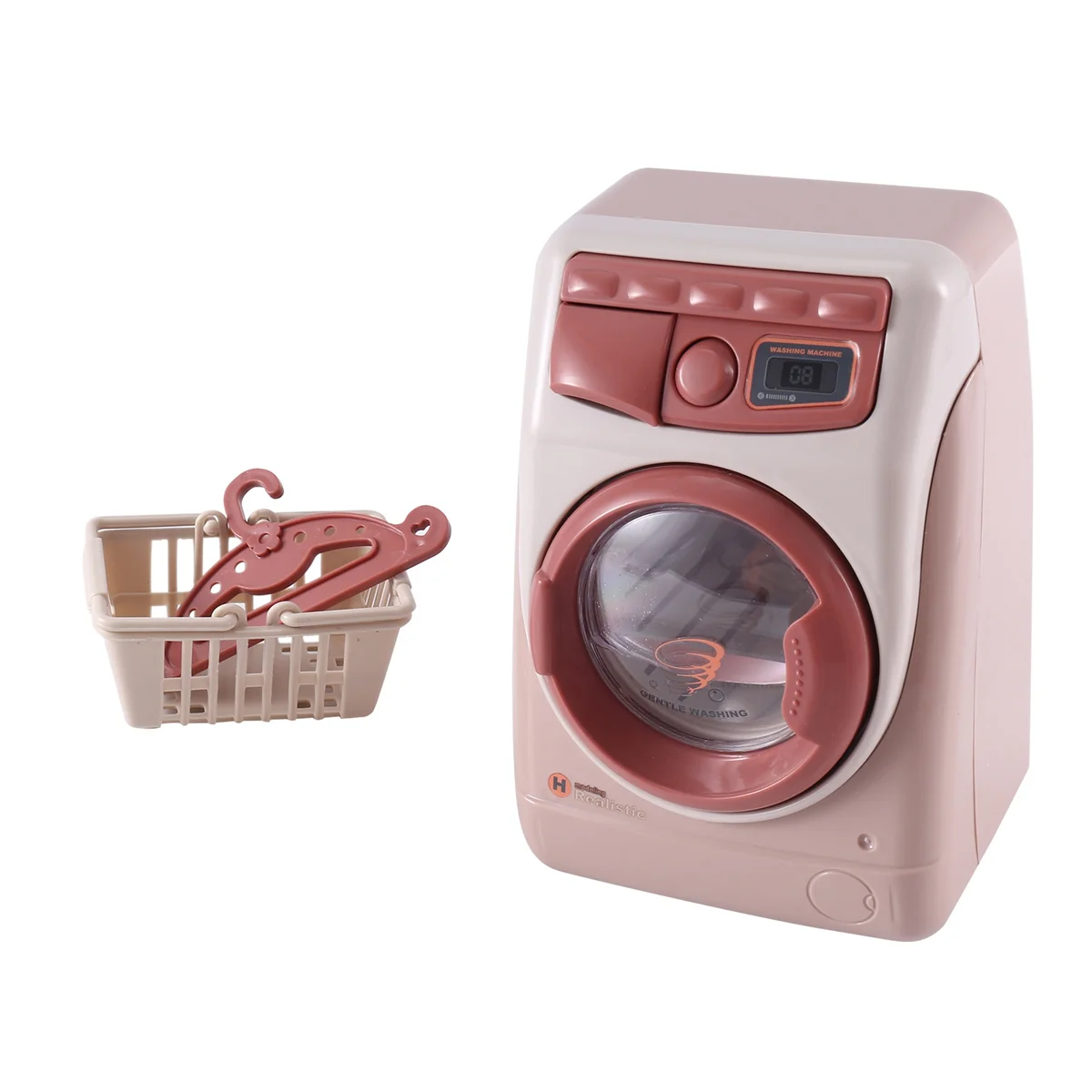 YH129-3SE Household Simulation Electric Washing Machine Children's Small Home Appliances Kitchen Toys Boys and Girls Set