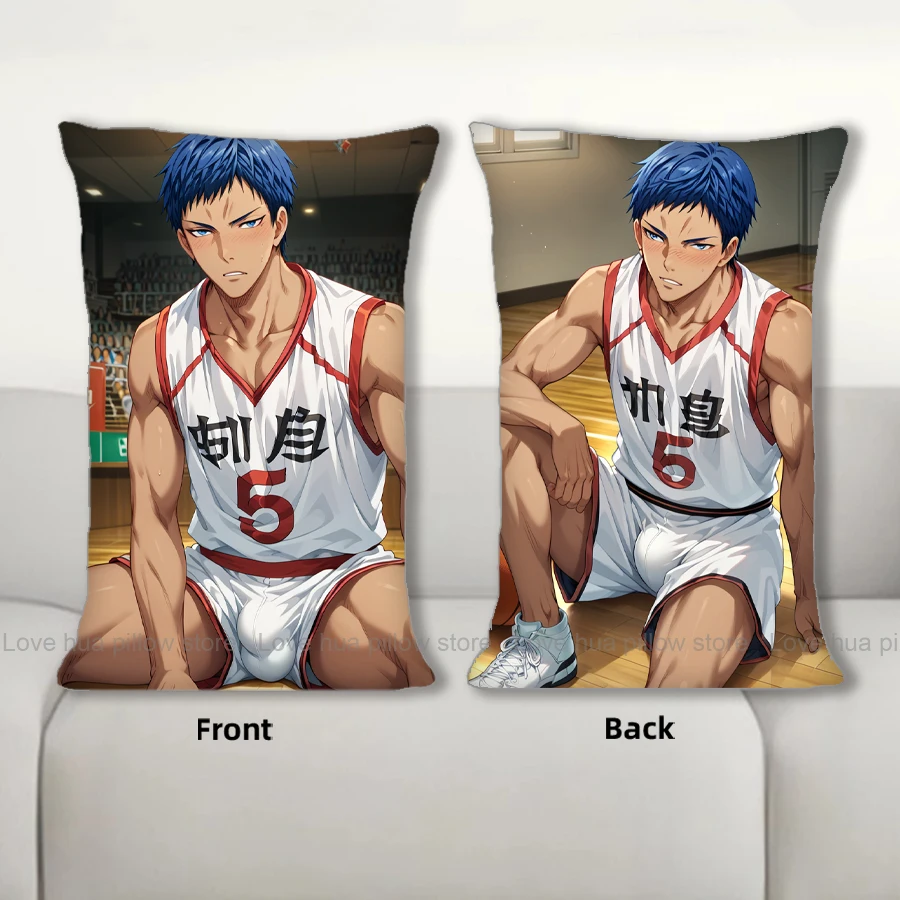 R10 + almohada de cuerpo de Anime Daiki Aomine Dakimakura colección privada cojín de sofá funda de almohada personalizada 40*60