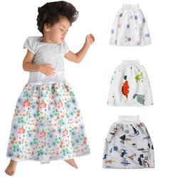 Baby Waterproof Clothes Diaper Skirt for Potty Training Baby Comfy Diaper Training Skirts for Boys and Girls Night Time Sleeping