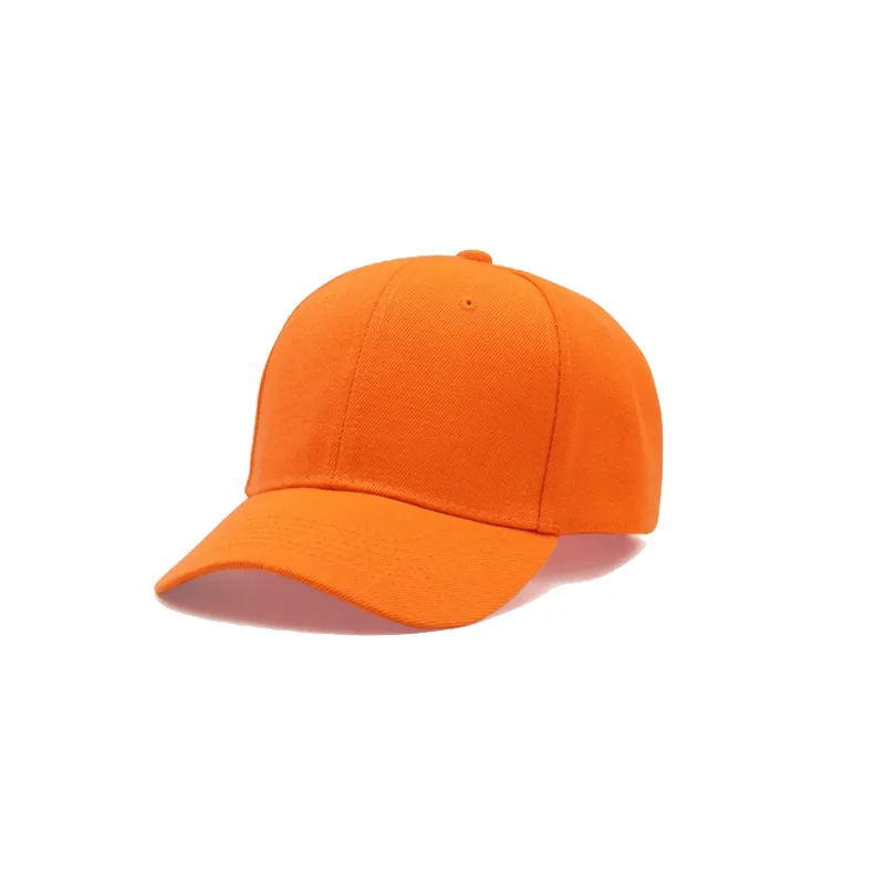 Op maat bedrukt logo Diy Baseball Cap Unisex Verstelbare Mannen Vrouwen Sport Trucker Hoed Effen Kleur Gepersonaliseerde Caps