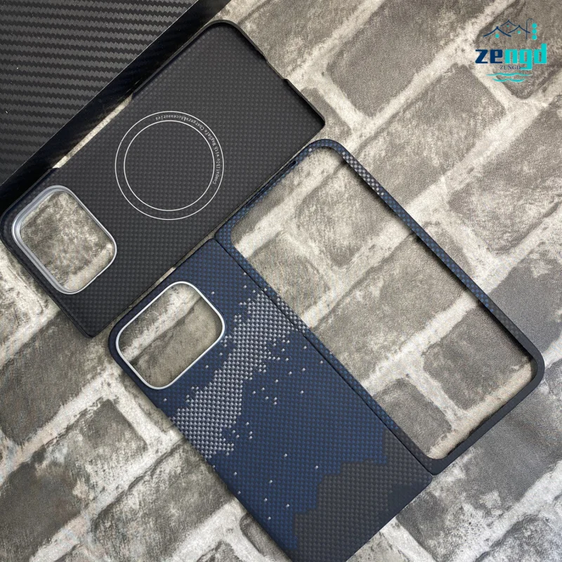 

Складной кевларовый магнитный тонкий чехол для Google Pixel 10 Pro — деловая складная броня с магнитным шарниром, противоударный дизайн ​