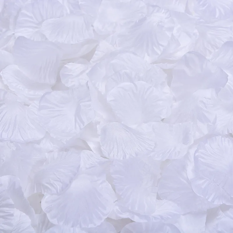 500/1000 stück Seide Künstliche Rose Blätter Künstliche Blumen Gefälschte Blütenblatt für Valentinstag Hochzeit Party Dekoration DIY Blumen – Detail 12