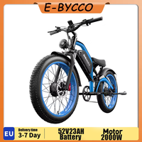 E-BYCCO EB9PRO Hydraulic Brake Electric Bike 2000W Dual Motor Mountain Off-Road Electric Bicycle 52V23AH Lithium Battery E-Bike