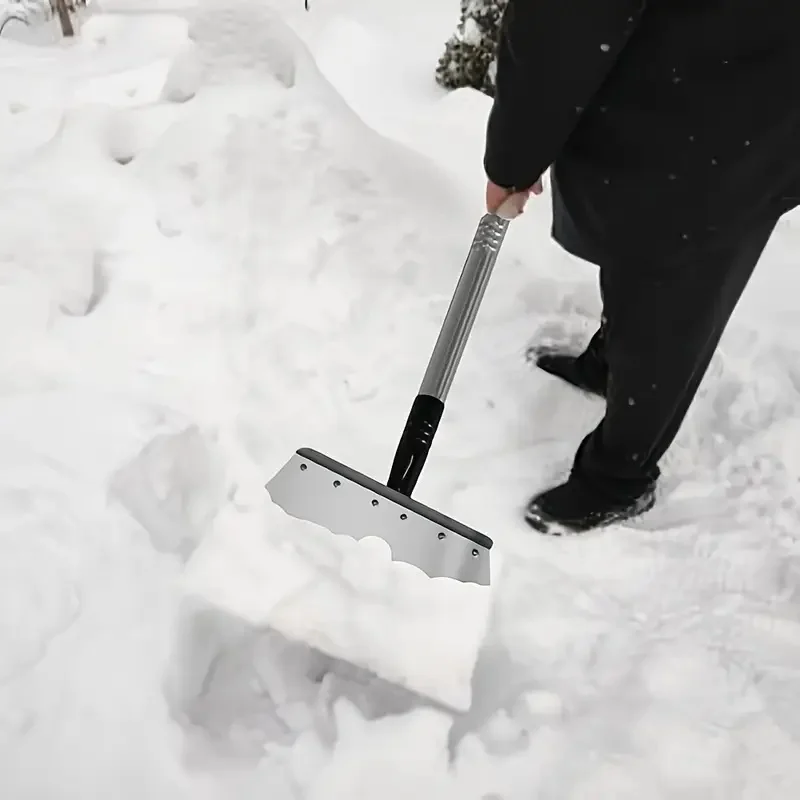 مجرفة إزالة الأعشاب الضارة والحواف المعدنية شديدة التحمل |   أداة حديقة متعددة الاستخدام للتقليم والثلج والتنظيف اليدوي ومقاومة للصدأ