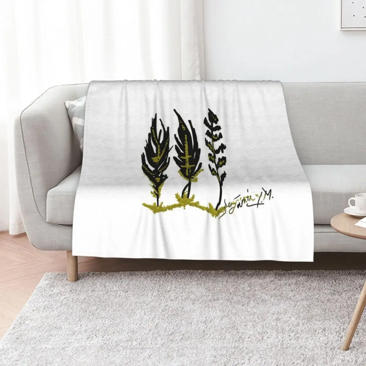 #2 Anicka Feather Nail Throw Blanket Large cosplay anime Soft Plaid blankets ands Bed Shaggy Blankets