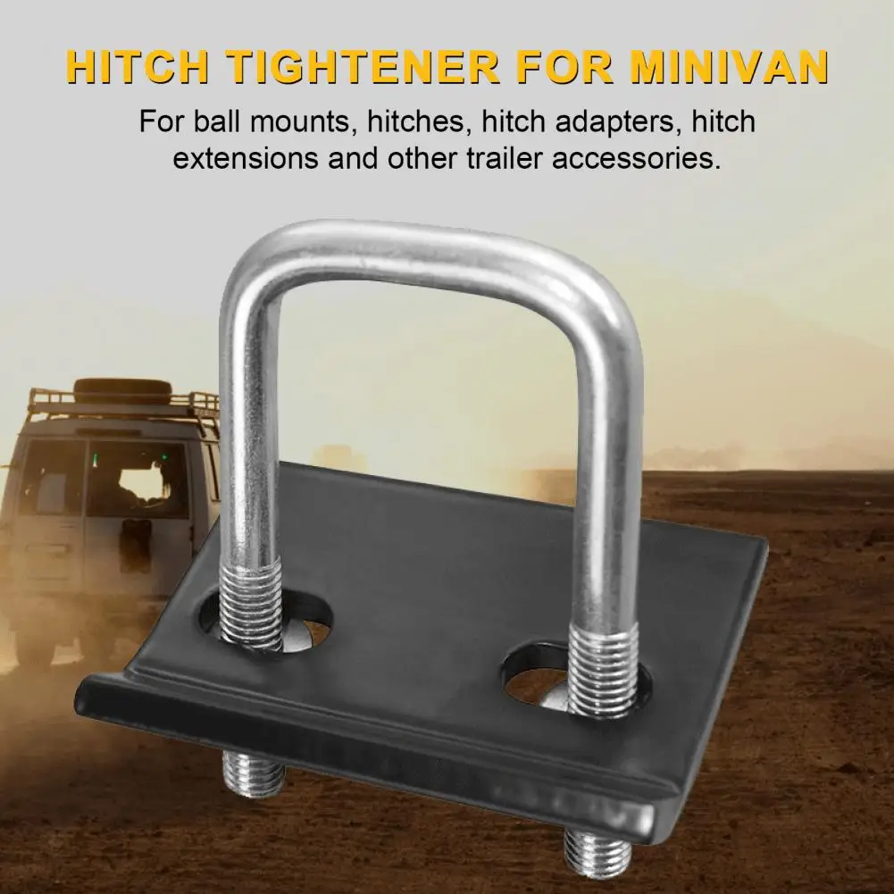 Stainless Steel Hitch Tightener Eliminate Wobble Easy Installation Heavy Duty Lock Down Anti-Rattle Stabilizer For SUVs RVs