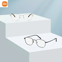 2022 Xiaomi Mijia Blue Light Blocking Glasses Segmented Blue Light Blocking Retro Style Nylon HD Lenses 2colors for Computer