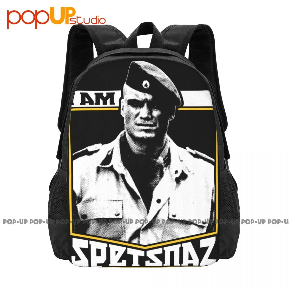 Red Scorpion Spetsnaz Dolph Lundgren Backpack Large Capacity Vintage Art Print Gymnast Bag Clothes Backpacks