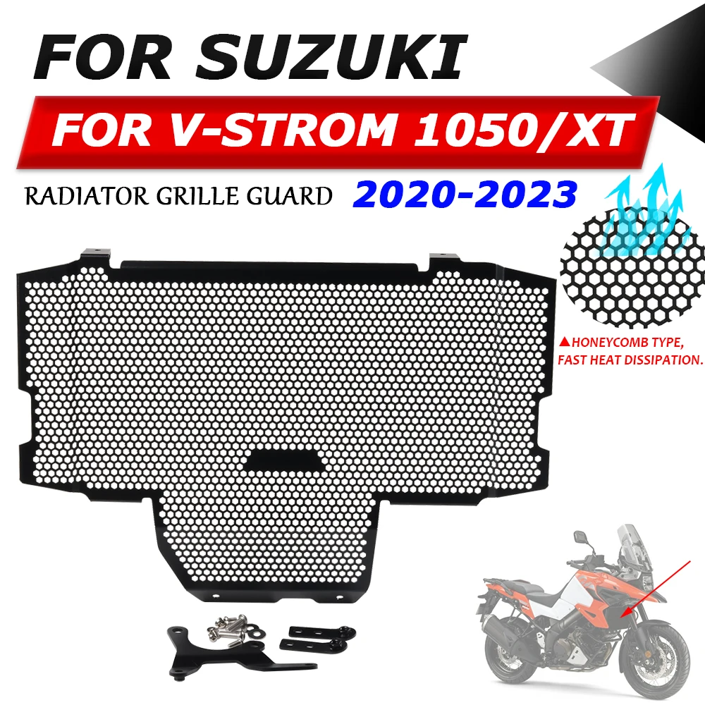 Motorcycle Radiator Cover Grille Protector Guard Grill Mesh For Suzuki Vstrom 1050XT DL1050XT V-Strom DL 1050 XT VStrom1050 2023