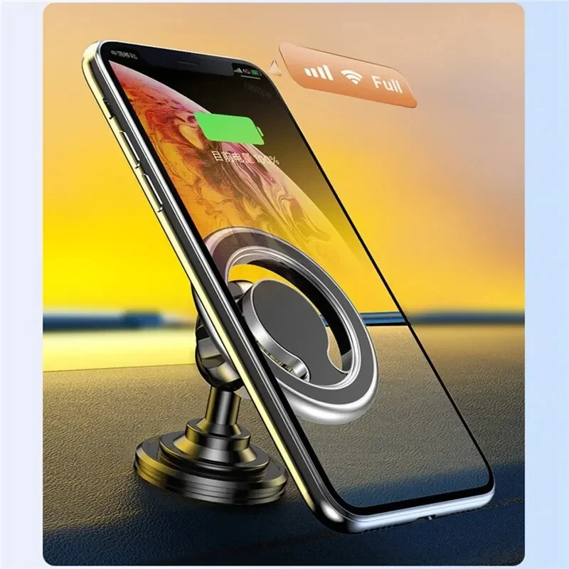 Magnetischer Autotelefonhalter, Ständer, Magnet, Autohalterung, unterstützt GPS-Mobilhalterung im Auto für Macsafe iPhone 15 14 13 12 Samsung Xiaomi – Detail 12