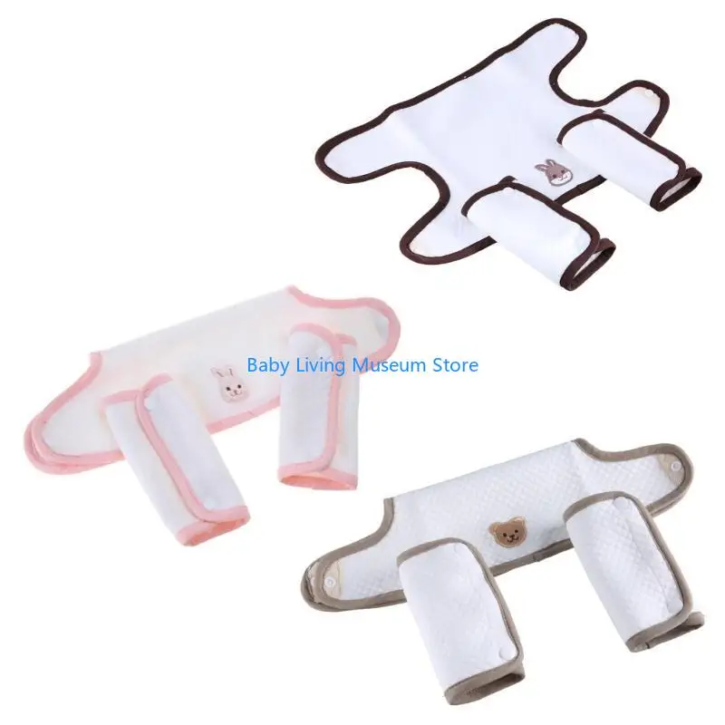 

P31C Waist Stool Protective Cover Pad Cotton Baby Bibs Newborn Saliva Towel
