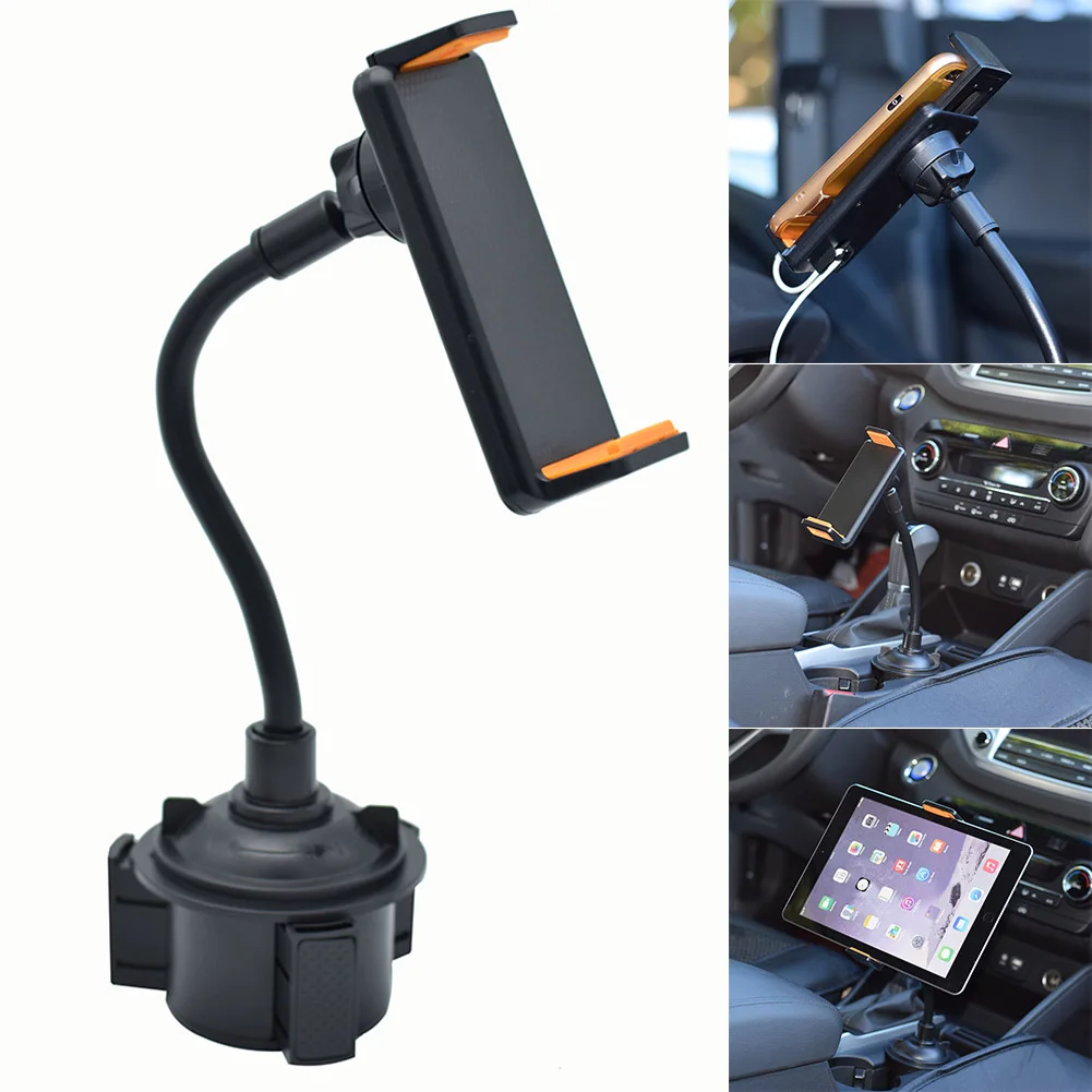 

Universal Car Cup Holder Cellphone Mount Stand for Mobile Cell Phones Adjustable Car Cup Phone Mount Support for Huawei Samsung