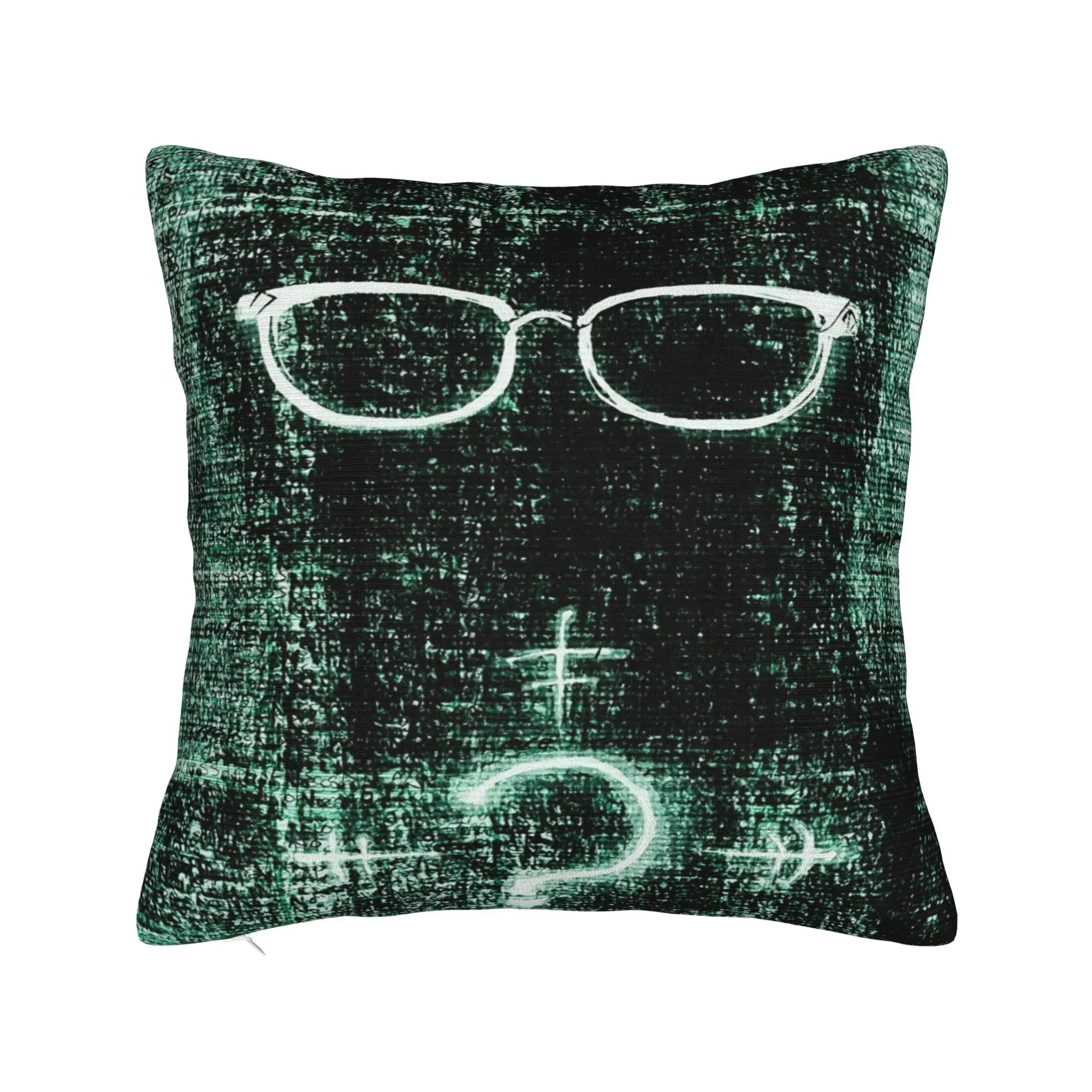 Paul Dano Riddler Pillowcase Polyester Cushion Cover Decorative Bat Man Pillow Case Cover Car Zipper 40X40cm