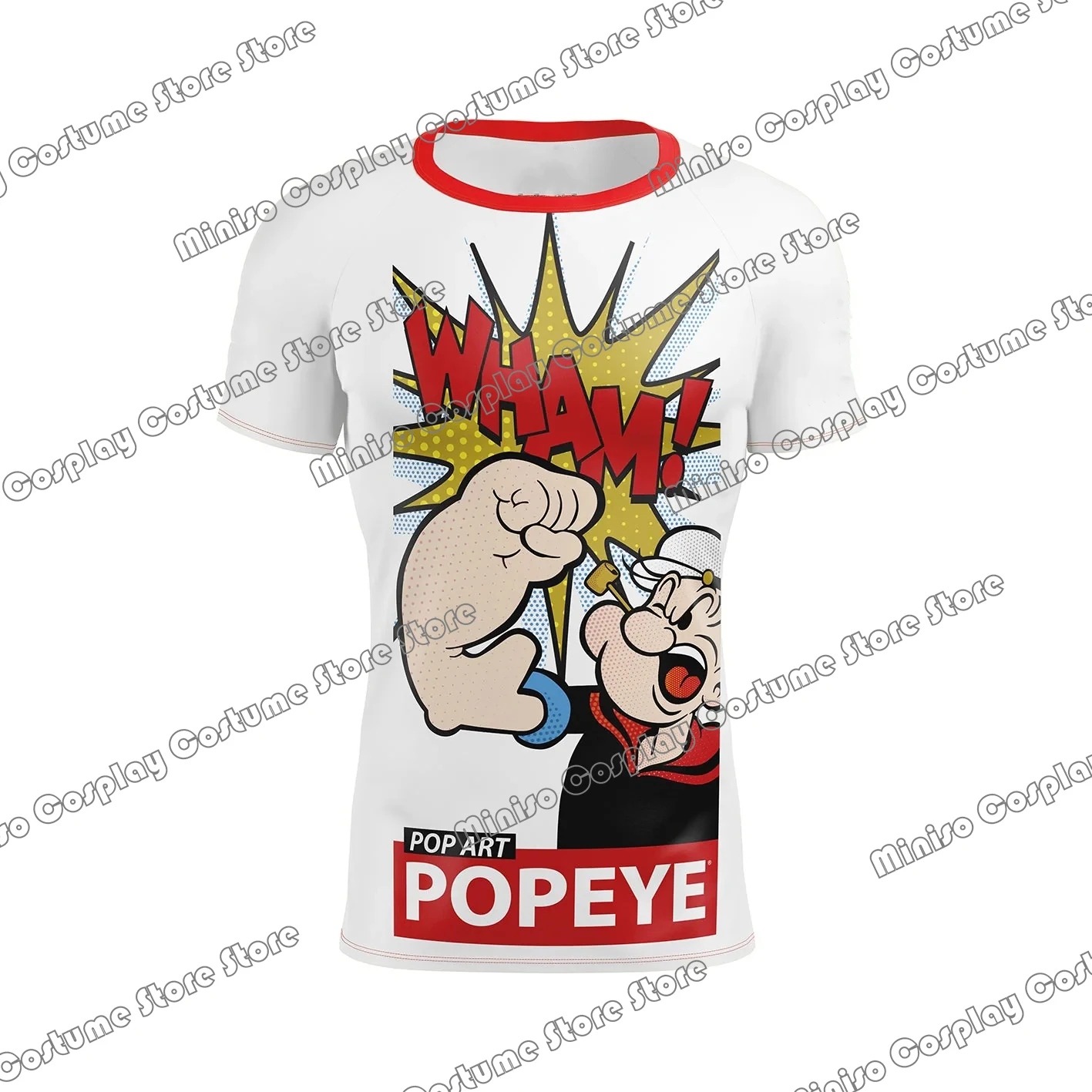 تي شيرت رجالي مطبوع بنمط ثلاثي الأبعاد مع فن بوبر، مناسب لكل من الرجال والنساء والكبار والأطفال بأكمام قصيرة