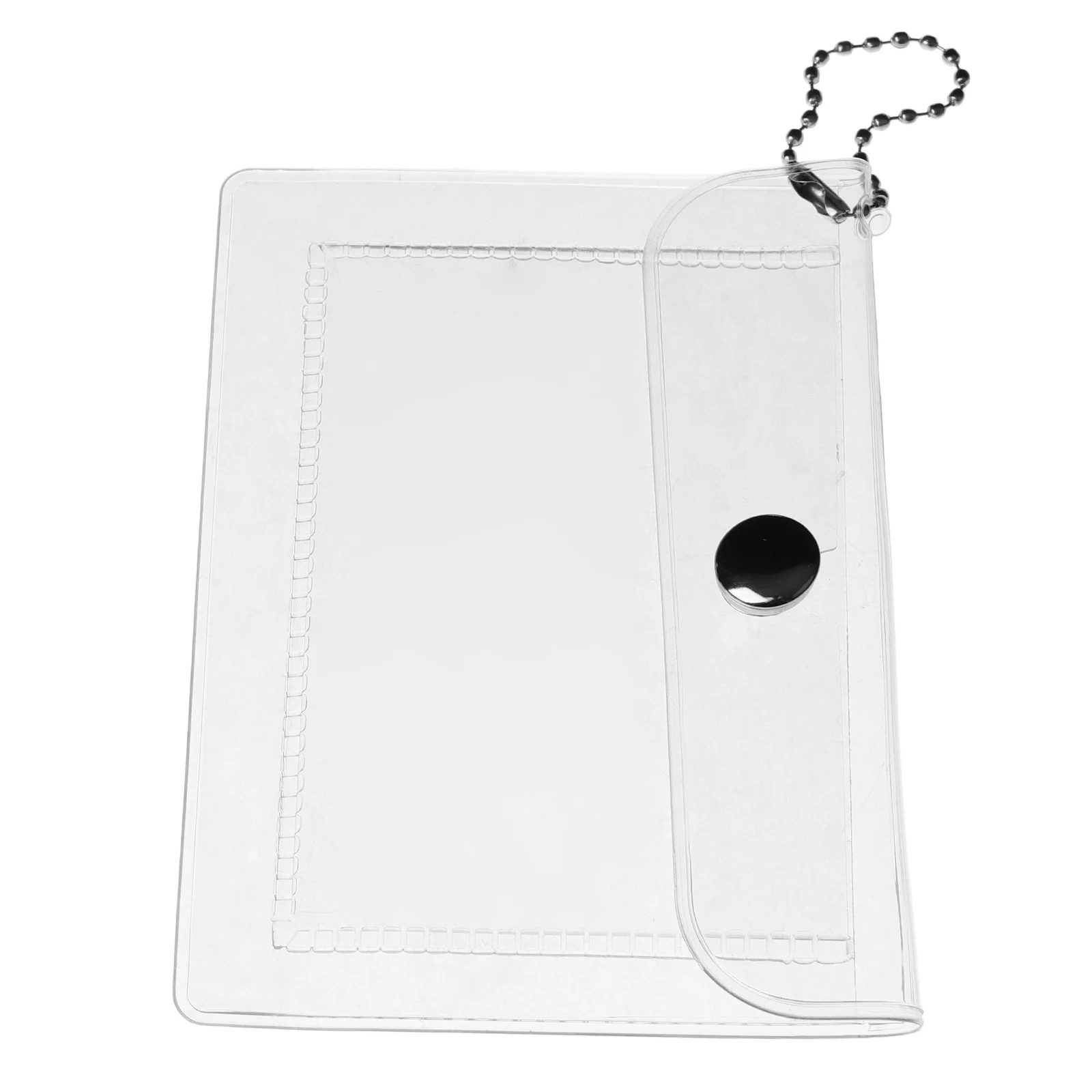 Transparent Wallet Coin Keychain Holder Bag Change Womens Pvc Small for Women's