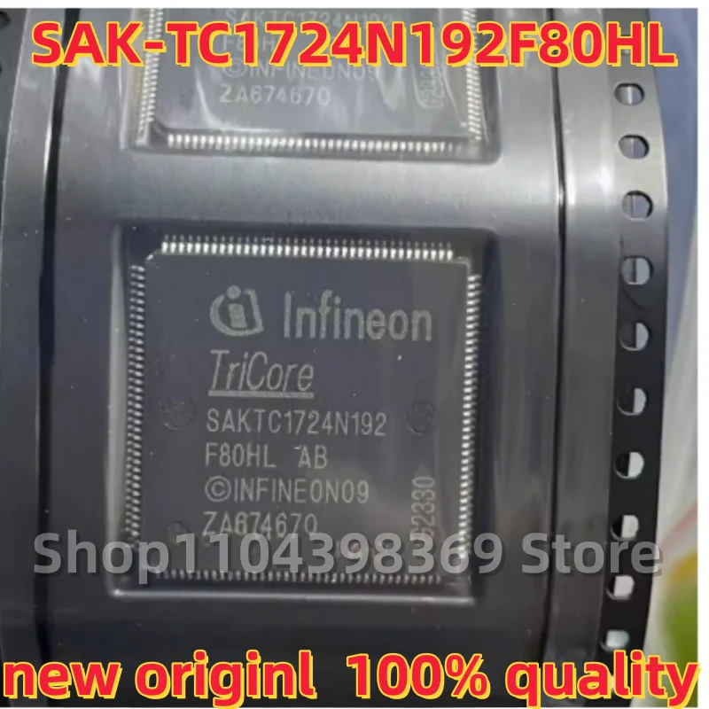 1 قطعة SAK-TC1724N192F80HL SAK-TC1767-256 F80HR AD QFP-176 CI