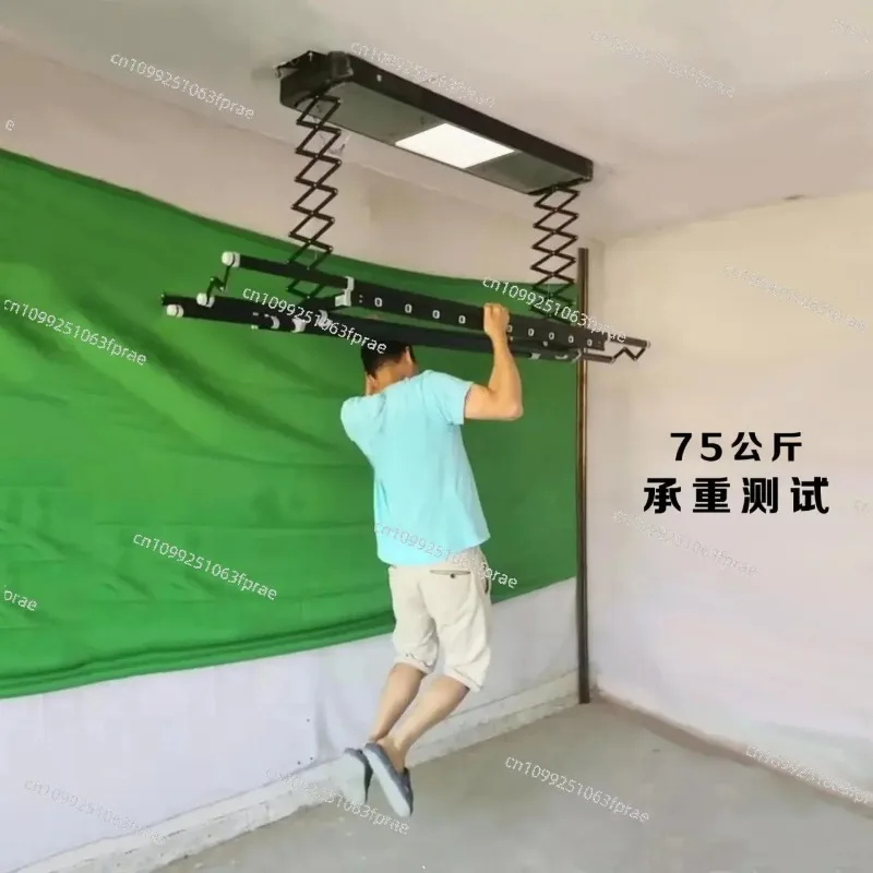 Electric drying rack connected intelligent control balcony automatic lifting drying rack