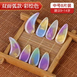 8 SZTUK Guzheng Finger Picks Guzheng Nail Covers Praktyczne nakładki na instrumenty muzyczne Akcesoria do instrumentów strunowych