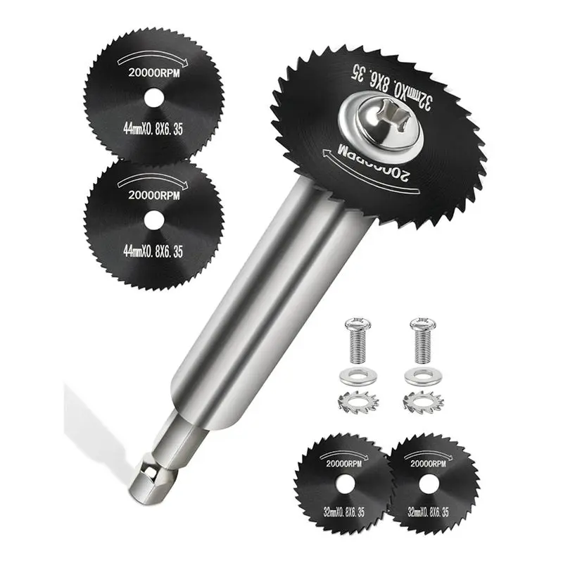 

Труборез для ПВХ труб с шестигранным хвостовиком 1/4 дюйма, ударный, для внутренней резки, с 5 сменными пильными лезвиями