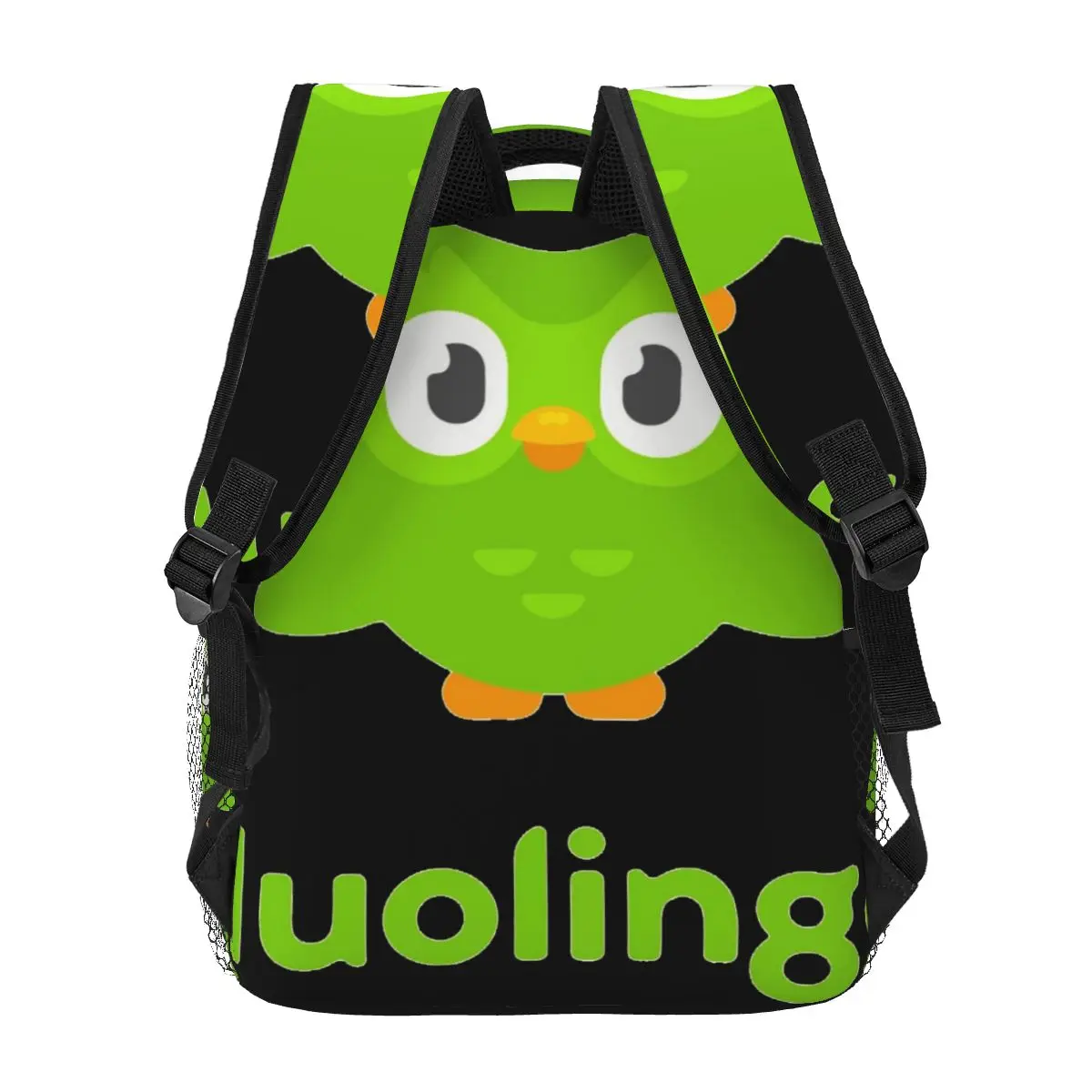 Duolingo Owl Duo Casual Backpack Unisex Students Leisure Travel Computer Backpack