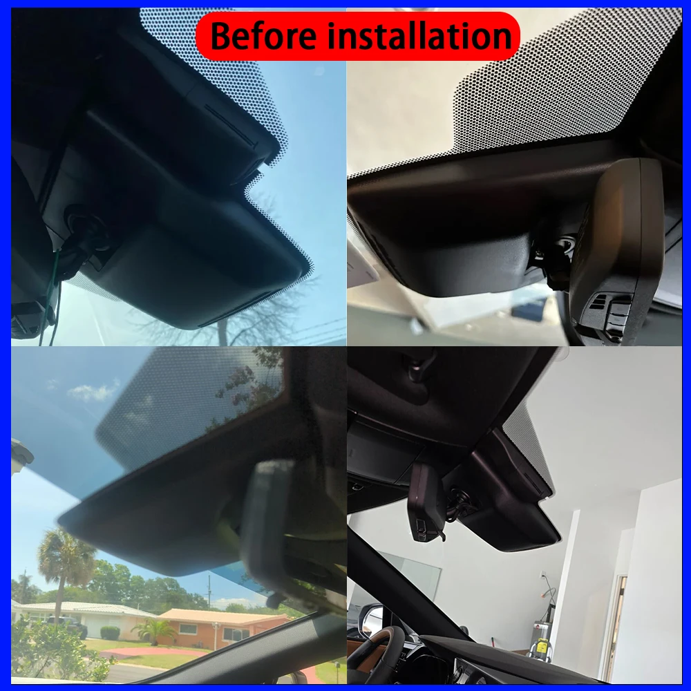 for Lexus RX RX350 RX350h RX450h RX500h 2023 2024 2025 OEM 4K DVR Dash Cam Front Rear Camera WiFi Video Recorder Plug and Play