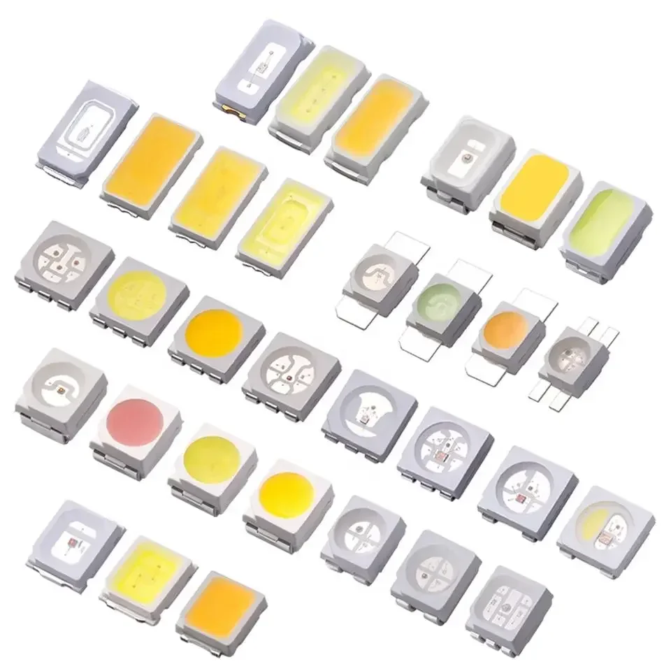 1000pcs 0402 0603 0805 1206 3528 5050SMD LED Red Yellow Green White Blue Orange Light Emitting Diode