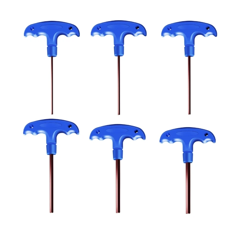 Clé Allen à poignée en T essentielle, outil clé à extrémité plate pour les amateurs bricolage les travaux réparation H