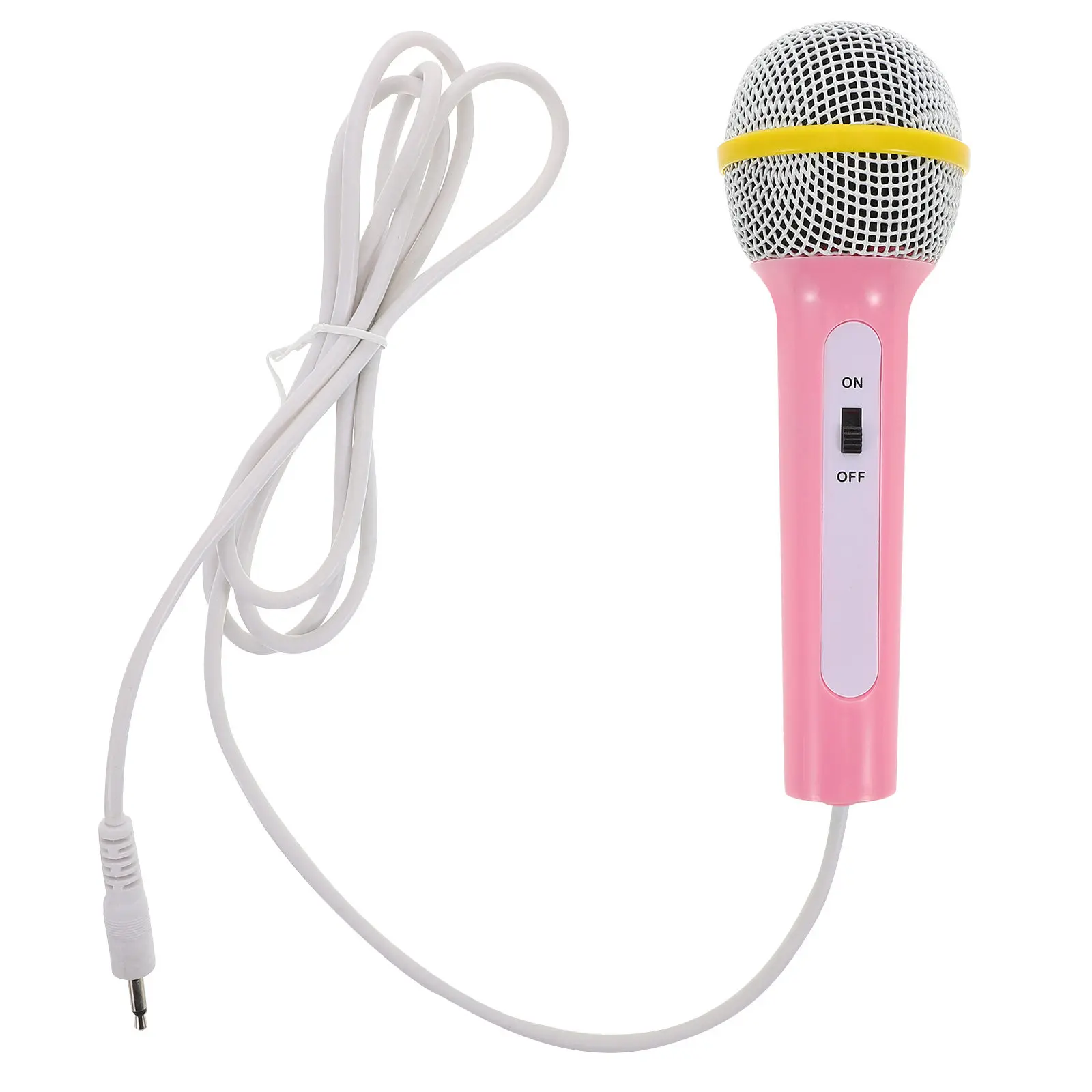 Lightweight Kids Microphone Compatible with Early Education Machines Portable Amplifying Microphone for Children Singing Pretend