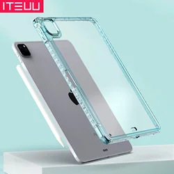 Clear Transparent Case For iPad Air Pro MINI Shockproof Soft Cases 3 4 5 6 7 8 9 10 2021 2022 9.7 10.5 11 10.9 inch Tablet Cover