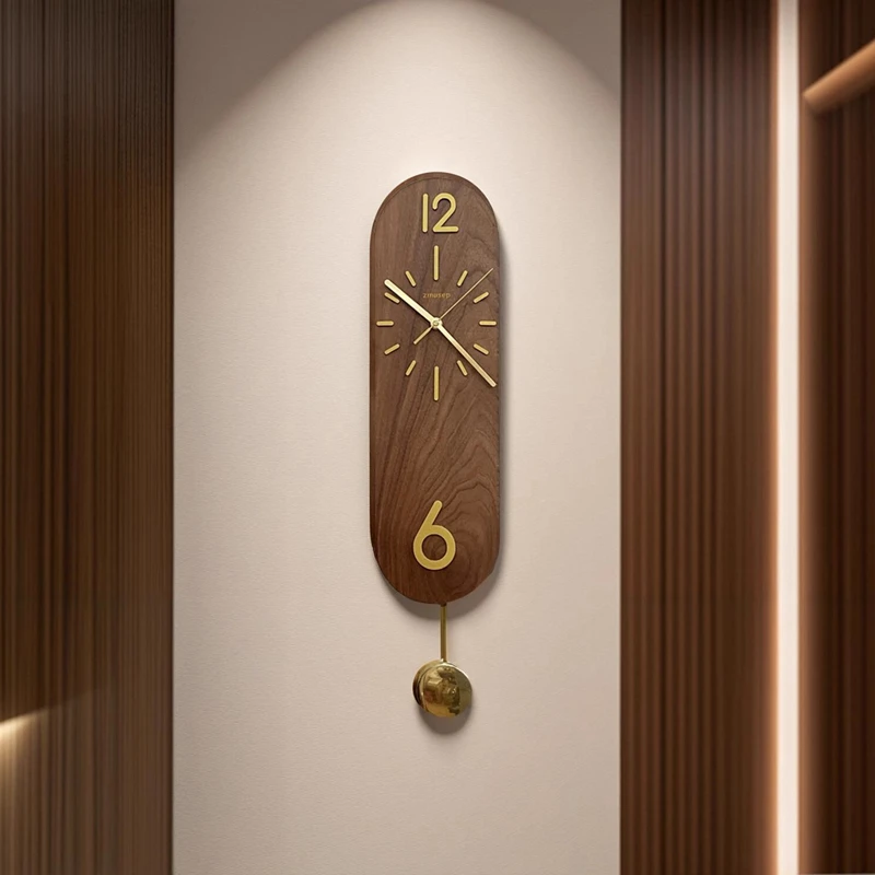 

Nordic Style Wood Room Decoration Poster Wall Art Posters Room Decor Wall Clock Watch Home Decor Items Clocks Battery Style