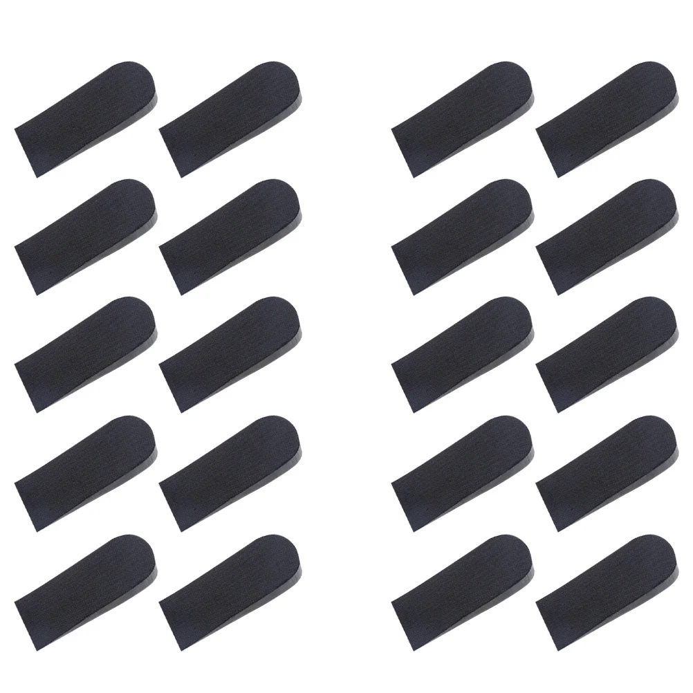 

20pcs 2Cm Thick Eva Heightening Insole Invisible Heel Lift Inserts For Men Women Non-Slip Comfortable Fit All Shoes Foot Care