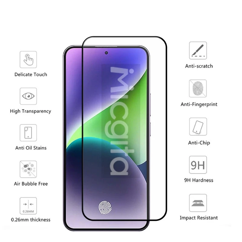 Full Glue Screen Protector For Oukitel P1 Smartphone Glass 6.7\