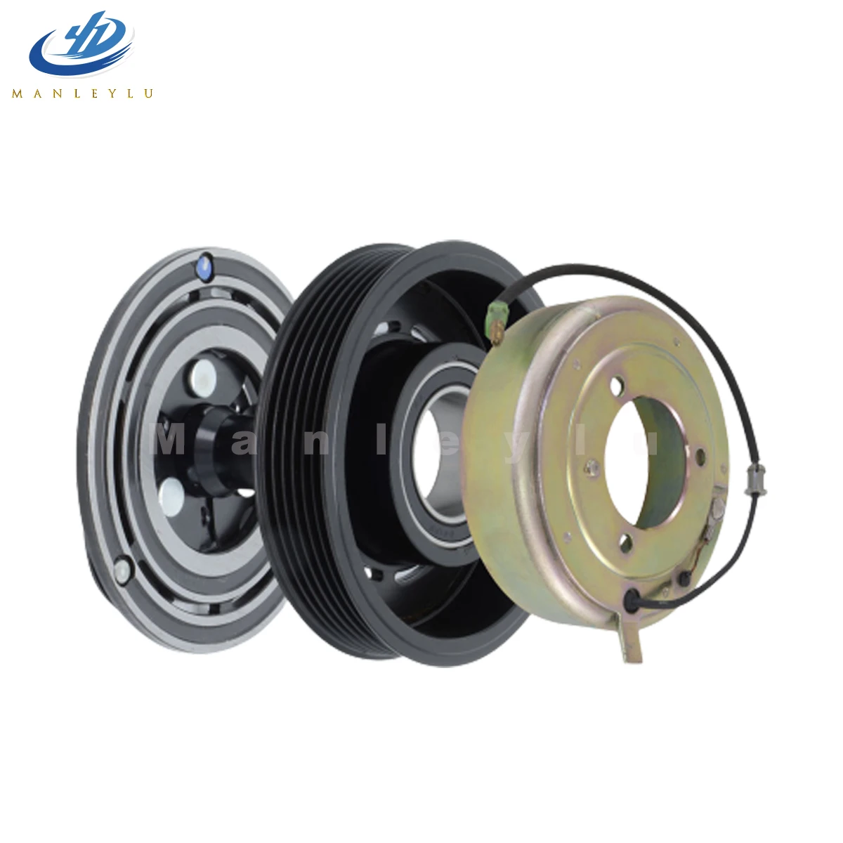 A/C Compressor Clutch Pulley For VOLVO S60 I V70 II S80 XC70 XC90 I FORD MAZDA MERCEDES-BENZ PEUGEOT 30733820 30742206 36001066