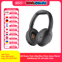 QCY H3 Lite ANC Wireless Headphones Bluetooth 5.3 Active Noise Cancelling Over Ear Headset 40mm Driver HiFi Sound Earphones