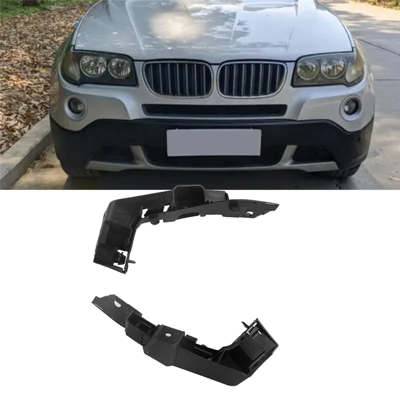 Panneau de garniture de support de pare-chocs avant pour BMW X3 E83 2004 – 2010, support de fixation de pare-chocs latéral de voiture