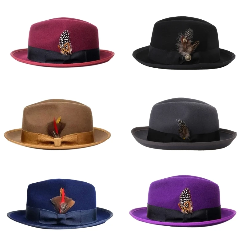 

Шляпа с плоским верхом, костюм для взрослых, шляпа Fedora, вечерние реквизит, головные уборы, панамская шляпа унисекс